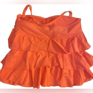 Island Escape Womens Tiered Bandini/tanking Swim Top